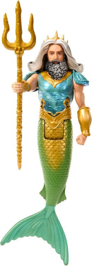 Disney Little Mermaid Ariel King Triton Ursula Dolls 3 Pack Mattel
