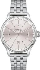 Breil Classy EW0644 Men's 42mm Silver Quartz Watch Date Stainless Steel Bracelet