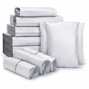 White Poly Mailing Bags Strong 50 Micron Self Seal Postal Postage Various Sizes