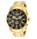 Invicta Pro Diver 48mm Chronograph Quartz Men's Watch Black Dial 19837
