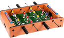 Unibos Mini Table Top Foosball Game 41x23cm 6-A-Side Football Set Wood