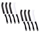 Crevice Cleaning Brush Set Hard Bristle Grout Tile Sink Gap Cleaner 8 Pack