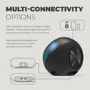 Creative Pebble X 30W USB-C Bluetooth Desktop PC Speakers RGB 2.0 Light Black