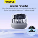 Baseus AeQur V2 Bluetooth Speaker 360° Sound 30H Playtime, White