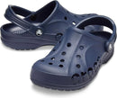 Crocs Baya Clog Kids Navy Slip On Sandals Lightweight Summer Shoes - UK Infant 5