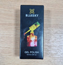 Bluesky Gel Nail Polish Summer Coral BSH019 Orange UV LED Nail Varnish - 2 PACK