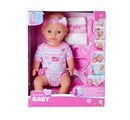 Simba New Born Baby Doll 43cm Drink Wet Function Accessories Kids Toy
