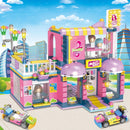 Exercise N Play Friends Hair Salon Pool Party Building Blocks Toy Set 1373 Piece