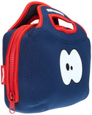 FRUITFRIENDS Insulated Neoprene Lunch Bag Navy Blue Food Protection Reusable