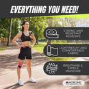 Mobiclinic Kinesiology Tape 12 Rolls Black 5m x 5cm Sports Muscle Support