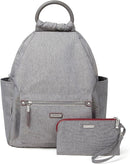 Baggallini All Day Backpack Stone RFID Wristlet Women’s Travel Bag