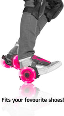 Mondo 25246 Neon Pink Inline Roller Skates Adjustable One Size