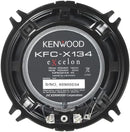 Kenwood KFC-X134 5" 2-Way Coaxial Car Speakers 150W Black Flush Mount