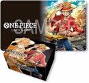 One Piece Card Game Monkey.D.Luffy Playmat & Storage Box Set Bandai Official TCG