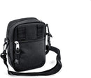 HIIERO Black Crossover Belt Bag Bodybag Multifunction Small Utility Pack 14x7x20