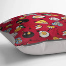 Questo Casa Decorative Cushion Cover 45x45cm, Sofa Pillow Case Home - Angry Bird