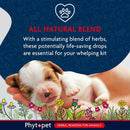 2x Phytopet Life Drops 10ml Herbal Pet Supplement Puppies Kittens Small Animals