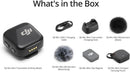 DJI Mic Mini Wireless Lavalier Microphone Clip On Transmitter Black