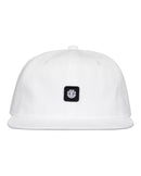 Element Pool White Strapback Cap Men’s Low Profile Baseball Hat OSFA