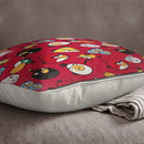 Questo Casa Decorative Cushion Cover 45x45cm, Sofa Pillow Case Home - Angry Bird