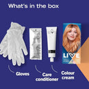 Schwarzkopf LIVE Pretty Pastels P122 Perfect Peach Semi Permanent Hair Dye 6 PCK