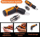 FINDER 14pc Security Bit Set w/ Ratcheting Screwdriver Tamper Proof XJ193234P