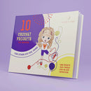 Crochet Kit for Beginners Adults Kids 80 Piece Yarn Hooks Starter Set Guide
