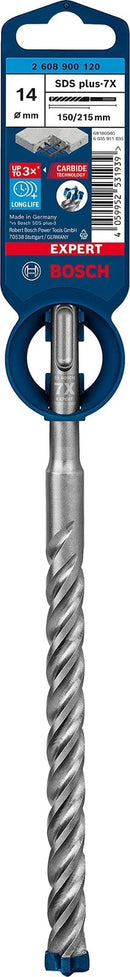 Bosch Expert SDS Plus-7X Carbide Hammer Drill Bit 14 x 215mm