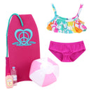 Sophia’s 5 Piece Bikini Beach Set Playset for 18" Dolls