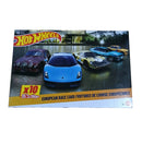 Hot Wheels Let's Race 10 Pack 1:64 Diecast Cars Netflix JGN40 European Race Cars
