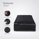 Compactor Black Underbed Storage Case Extra Flat 95x45x18cm