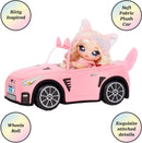 Na!Na!Na! Surprise Soft Plush Pink Convertible Kitty Doll Vehicle