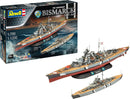 REVELL 05637 The Legendary Bismarck 1:700 & 1:1200 Scale Plastic Model Kits