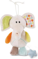 NICI Elephant Dundi Musical Plush Toy 18cm Baby Soother Music Box