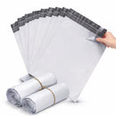 White Poly Mailing Bags Strong 50 Micron Self Seal Postal Postage Various Sizes