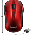 Wireless Silent Mouse 2.4G USB Mini 1600DPI for Laptop PC Mac Windows