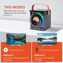 DYNASONIC B52 Kids Karaoke Machine Bluetooth Speaker 2 Microphones Toy