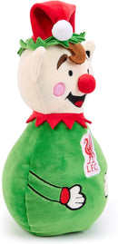 Liverpool FC Elf Plush Toy 25cm Zappi Co Christmas Cuddly Shelf Buddy Gift