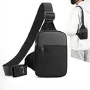 Crossbody Sling Bag Chest Pack Dual Pocket Water Resistant Phone Holder, Large