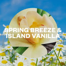 6x Air Wick Plug In Refill Spring Breeze & Island Vanilla Scented Oil 19ml