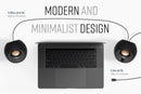 Creative Pebble V3 USB-C Computer Speakers Bluetooth 5.0 8W RMS Black
