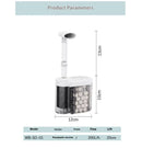 Aquarium Sponge Filter Silent Submersible Bio Filter for Small Tanks Up to 50L