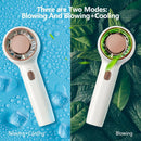 Portable USB Handheld Fan Rechargeable 3 Speed Silent Strong Cooling Personal
