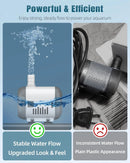Quiet Submersible Aquarium Water Pump With 1.2m-1.6m Lift & Dry Run Protection