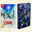 Zelda Skyward Sword HD Steelbook Case Only Switch Limited Edition NO GAME