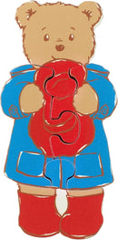 Paddington Bear Wooden Puzzle Toddler 4 Piece Jigsaw Toy Kids 1-3 Years