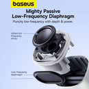Baseus AeQur V2 Bluetooth Speaker 360° Sound 30H Playtime, White
