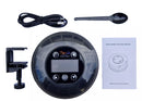 Automatic Fish Feeder 16 Grid USB Rechargeable LCD Timer Aquarium Moisture-Proof