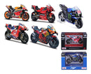 Bburago MotoGP Racing 1:18 Diecast Motorcycle Model Collectible Bike, Selectable