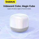 Baseus AeQur V2 Bluetooth Speaker 360° Sound 30H Playtime, White